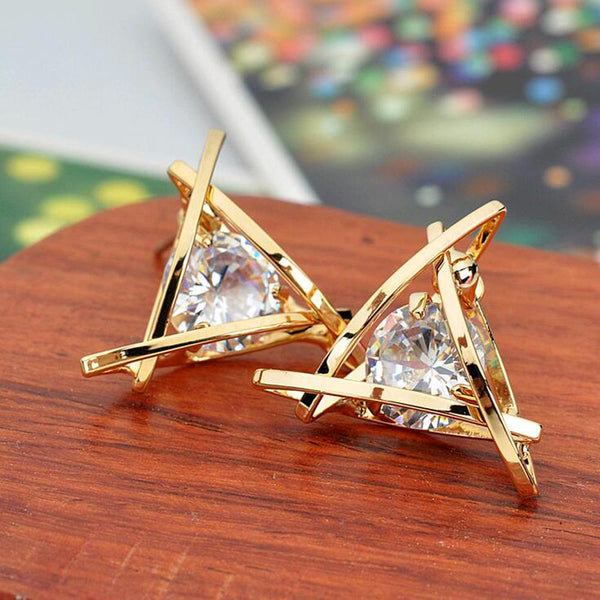 Exquisite Triangle Fashion Earrings