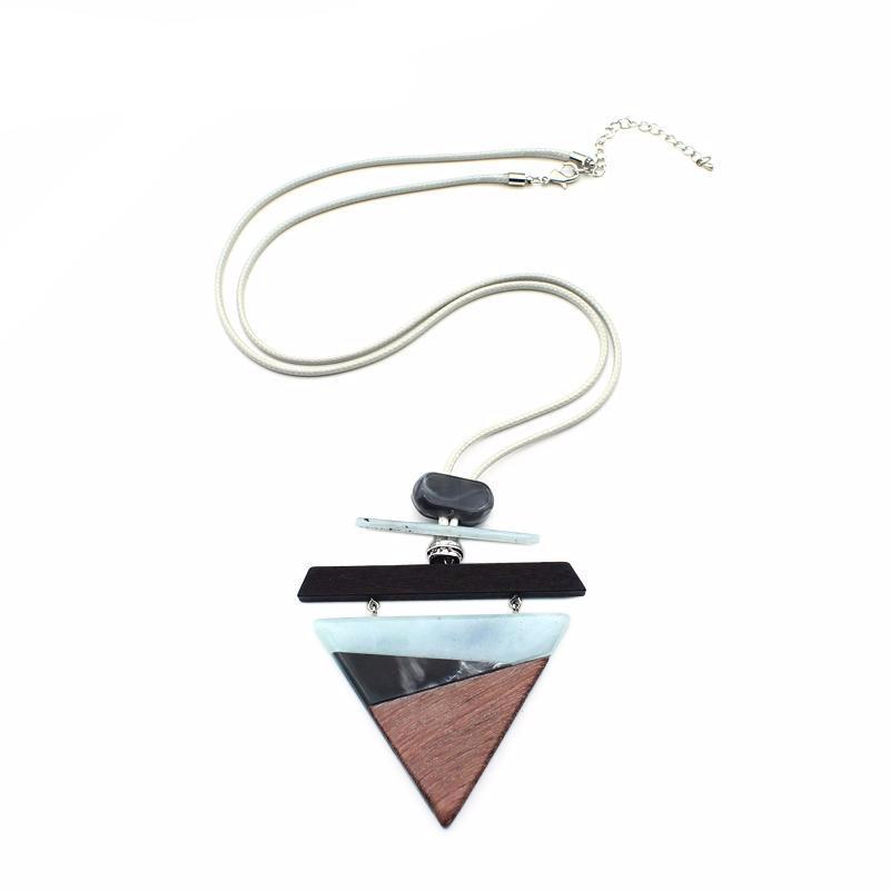 Fashioned Triangle Pendant Necklace For Women