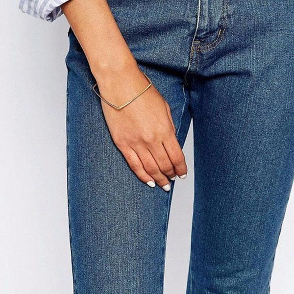 Modern Minimalist Geometric Shaped Bangles