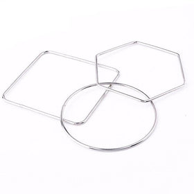 Modern Minimalist Geometric Shaped Bangles