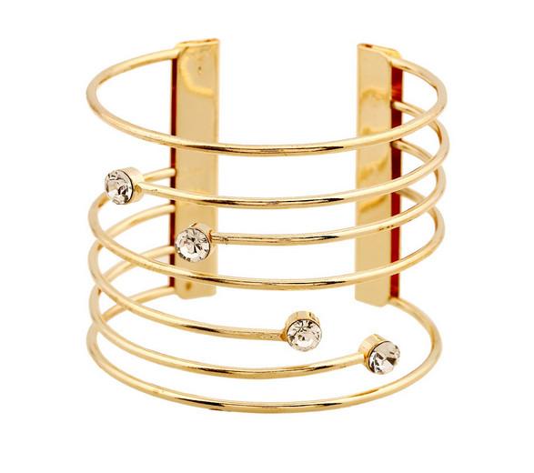 Assorted Geometric Designs Metal Bangles